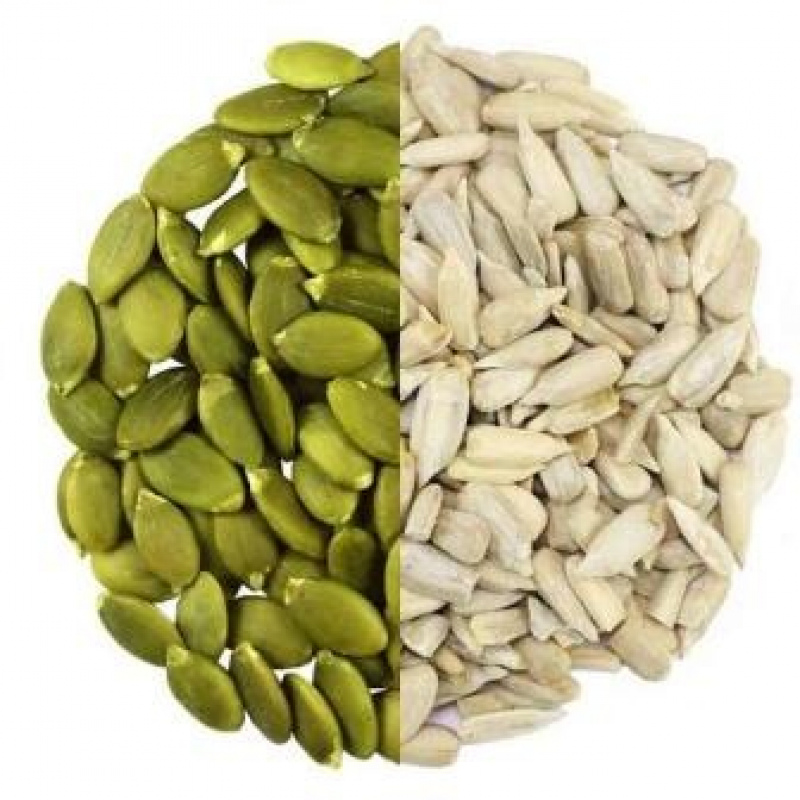 Pumpkin and Sunflower Seeds